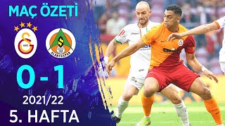 Galatasaray 0-1 Aytemiz Alanyaspor MAÇ ÖZETİ | 5. HAFTA - 2021/22