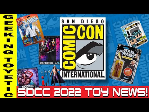 SDCC 2022 SAN DIEGO COMIC CON TOY ANNOUNCEMENTS & EXCLUSIVES! Marvel Star Wars Funko MEGO & more!