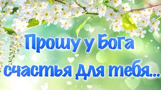 Прошу У Бога Счастья Для Тебя ... 🌺 Красивые Стихи