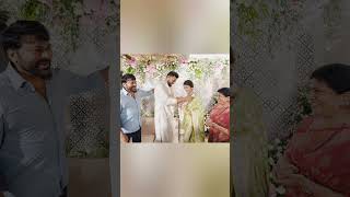 Mega Star Chiranjeevi And His Wife Surekha With New Couple Varuntej Konidela Lavanya Tripathi
