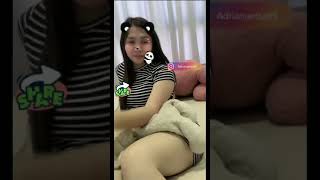 Awek live nampak seluar dalam