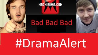 PewDiePie Roasts Machinima! #DramaAlert - Interview with Rossboomsocks