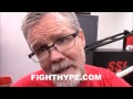 FREDDIE ROACH ADMITS HE HOLDS A GRUDGE AGAINST AMIR KHAN: "I DON'T LIKE THE WAY THAT HE FIRED ME"
