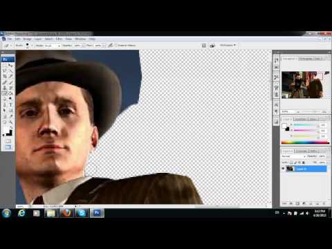 สอนตัดภาพ Photoshop CS3