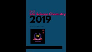Life science chemistry gate 2019 solution chemistry ......