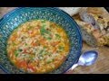 Roasted Tomato And Rice Soup (tomato choka and rice soup?).