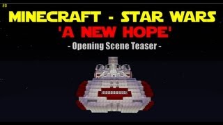 MineCraft İle Star Wars - A New Hope!