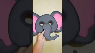 Mascara De Elefante Para Niños Con Foami