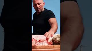 Shish Kebab Of Crocodile