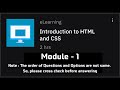 module-1 Setup a webpage with HTML