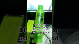Diy Hair Color Using Bremod Dark Blonde And Oxidizer