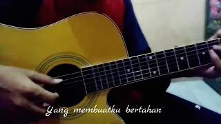 Anji menunggu kamu cover akustik beserta liriknya