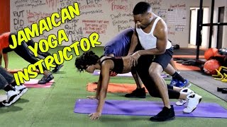 Jamaican yoga instructor