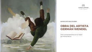 Presentación de la obra de German Wendel expuesta en la Galeria de Arte Pasaje Belgrano.