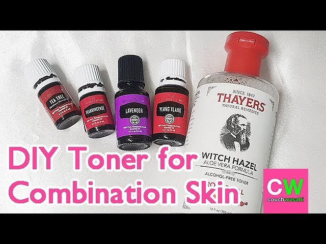 Homemade facial toner for oily skin