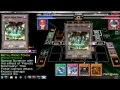 Yugioh 5D'S Tag Force 5 My 3 Egyptian God Card Deck vs Yugi Moto part (2/2)