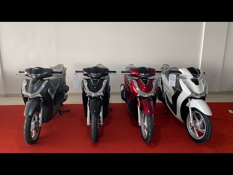 Honda Sh 2021 4 màu và giá bán tại đại lý mới nhất