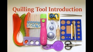 Play this video Introduction to Paper Quilling Part one Paper Quilling Tools