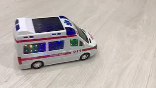 Masina Ambulanta Cu Sunete Si Lumini 20 Cm