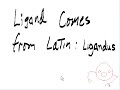 Those Naughty, Naughty Ligands Those Naughty, Naughty Ligands