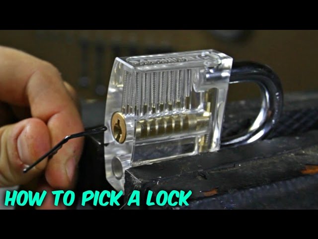 How to Pick a Padlock - Video