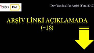 Türk ifşa Yandex disk arşiv