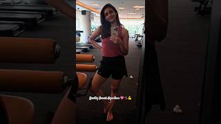 Keerthy Suresh Gym Time