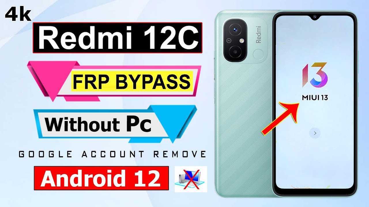 Redmi 12c FRP Bypass Android 12 MIUI 13 RM Solution | Redmi 12c FRP Bypass Android 12 MIUI 13 RM Solution |