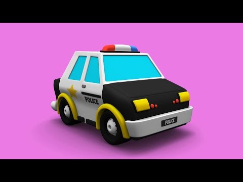 a rendőrség játékautó videók | jármű videók gyerekeknek | jármű játékok