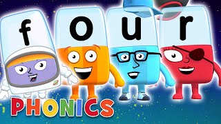 Phonics - Learn To Read Four Letter Words Alphablocks