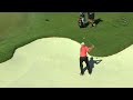 Bill Haas holes bunker shot for birdie at No. 16 at Cadillac