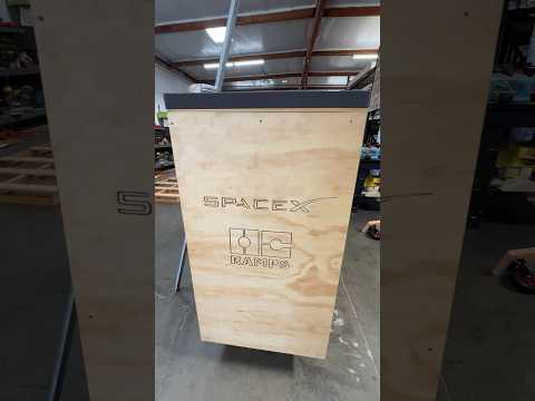Building a mini ramp for Space X‼️ #skateclipsdaily #ramp #miniramp #skateboarding #spacex