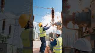 Substation Blast Electric Shock Sends Worker Falling Hard