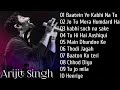 Arijit Singh Top 1 Song | BEST SONGS COLLECTION Romantic Songs