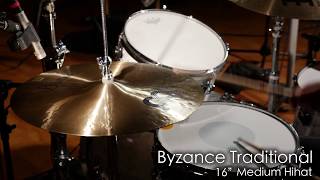 Meinl Cymbals B16MH Byzance 16" Traditional Medium Hihat