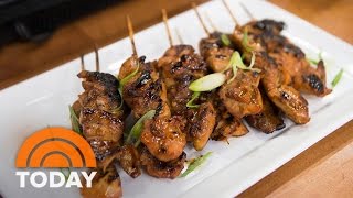 Perfect Super Bowl Recipes: Chicken Skewers And Curry Chicken Wings | TODAY Perfect Super Bowl Recipes: Chicken Skewers And Curry Chicken Wings | TODAY