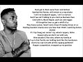 Kendrick Lamar - BET Cypher 2013, Lyrics on Screen