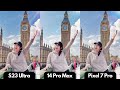 S23 Ultra vs 14 Pro Max vs Pixel 7 Pro | THE ULTIMATE CAMERA COMPARISON!!!