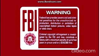 Red FBI Warning Screens (2003-2004) (Widescreen Version)