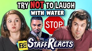 Try to Watch This Without Laughing or Grinning WITH WATER #9 (ft. FBE STAFF)
