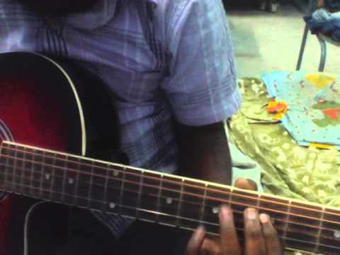 chali chaliga allinid(mr.perfect) song on guitar