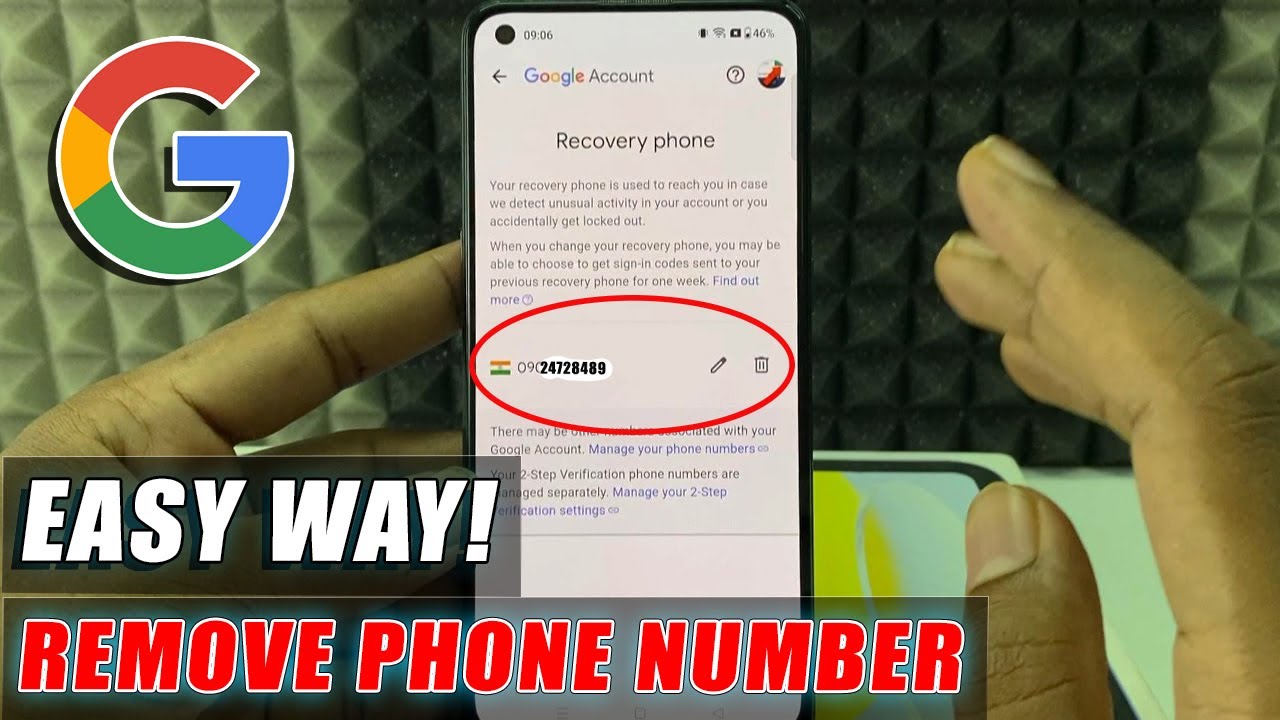 how to remove saved number from google account? how to remove saved number from google account?
