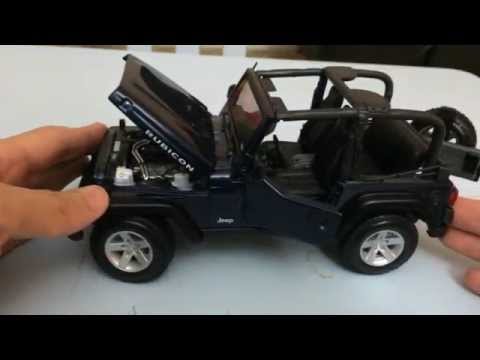 Video diecast jeep rubicon Video diecast jeep rubicon