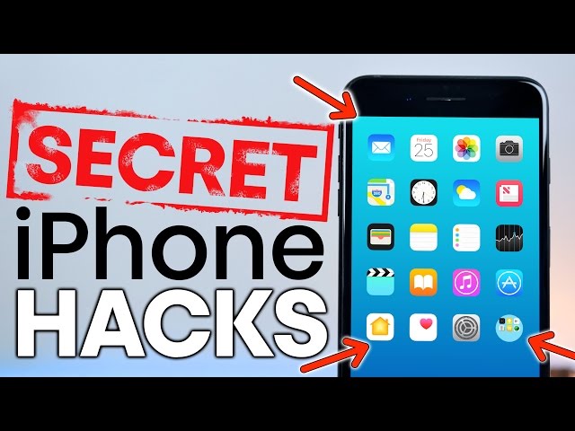 10 Secret iPhone Hacks In iOS 10 - Video