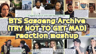 Bts Bts Sasaeng Archive Try Not To Get Madreaction Mashup