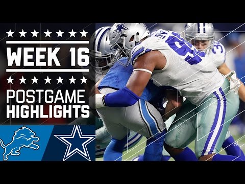 Lions Vs Cowboys Nfl Week 16 Game Highlights Lions Vs Cowboys Nfl Week 16 Game Highlights