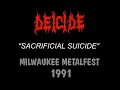 DEICIDE - Sacrificial Suicide (1991 Milwaukee Metalfest)