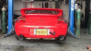 Porsche GT3 full exhaust