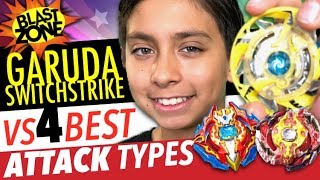 Beyblade Burst Switchstrike Garuda Vs Xcalius X3 Attack Battle Best Beyblades