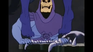 Skeletor Verbally Abuses Blue Henchman